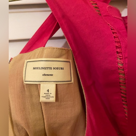 Pink, Moulinette Soeurs Dress — Size 4 - Picture 2 of 5